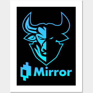 Mirror Protocol  Crypto Cryptocurrency MIR  coin token Posters and Art